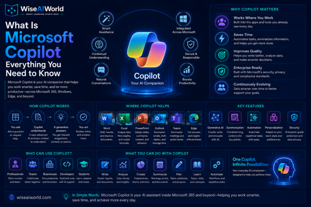 What is Microsoft Copilot AI assistant everything you need to know in 2026