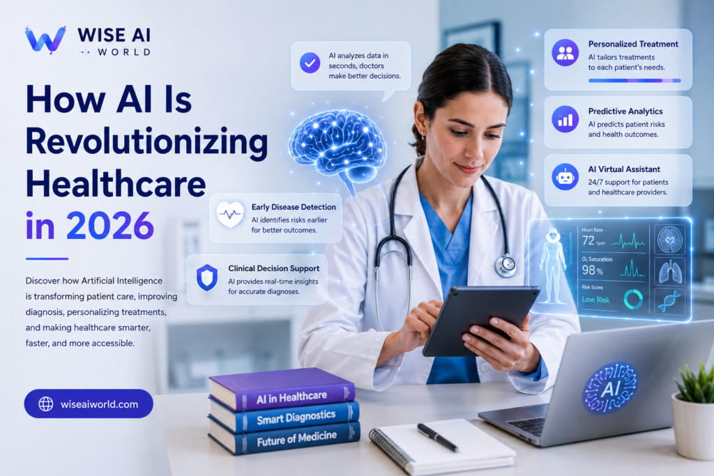 How AI is revolutionizing healthcare in 2026 with diagnostics imaging and patient care