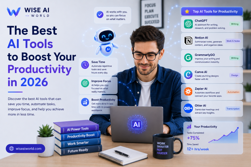 Best AI tools to boost productivity in 2026 for work students and professionals