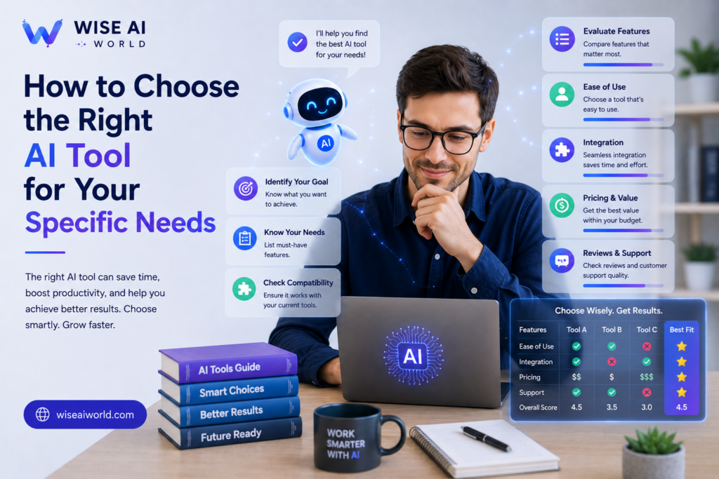 How to choose the right AI tool for your specific needs goals and budget
